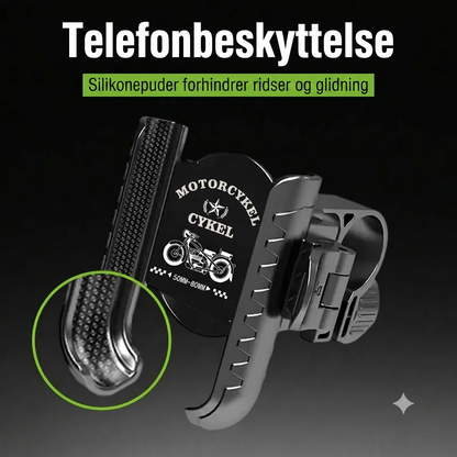 Cypkelholder med klikmontering og sikker lås