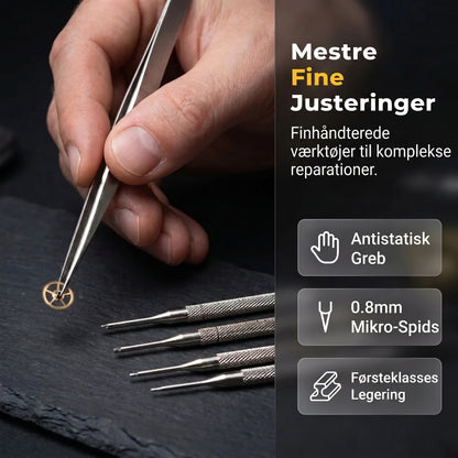 Urreparationssæt til udskiftning af rem og batteri