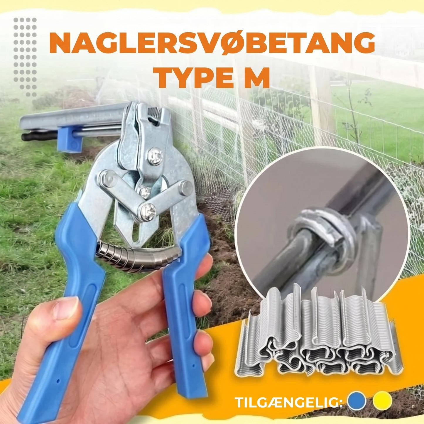 M-type ringtang med 600 klemringe