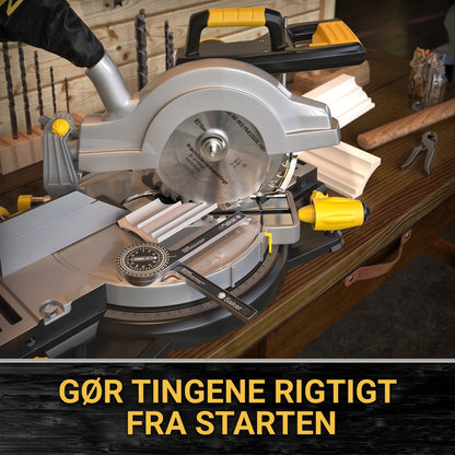 Præcisionsgradskive med lasergravering til vinkelmåling