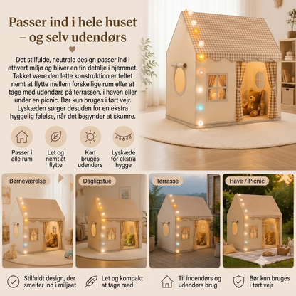 CozyHouse legetelt i husform