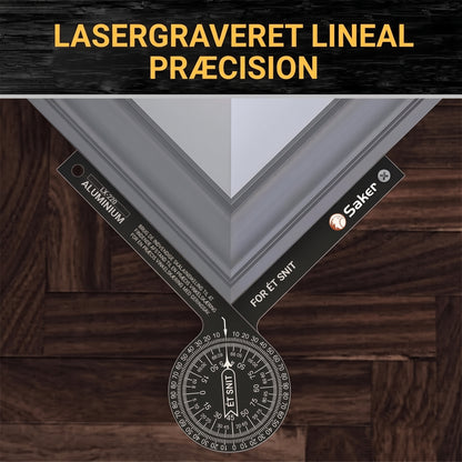 Præcisionsgradskive med lasergravering til vinkelmåling