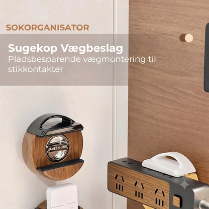 Kabelholder med sugekop