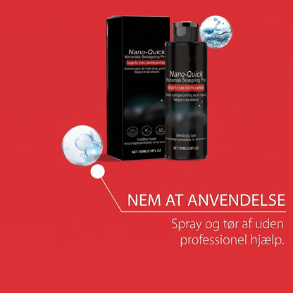 Nanokeramisk højglans-detailingspray til bil