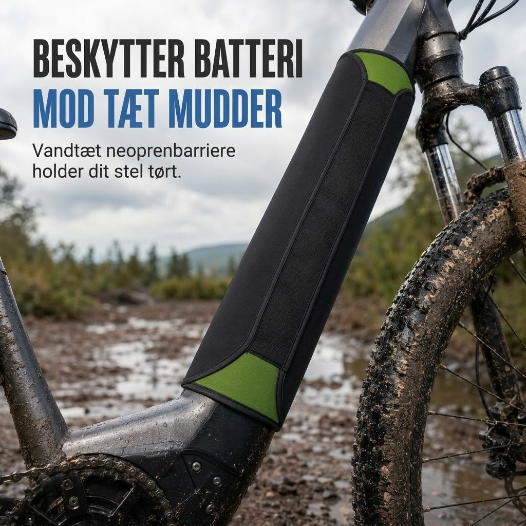 Termisk battericover til elcykel i 5 mm neopren