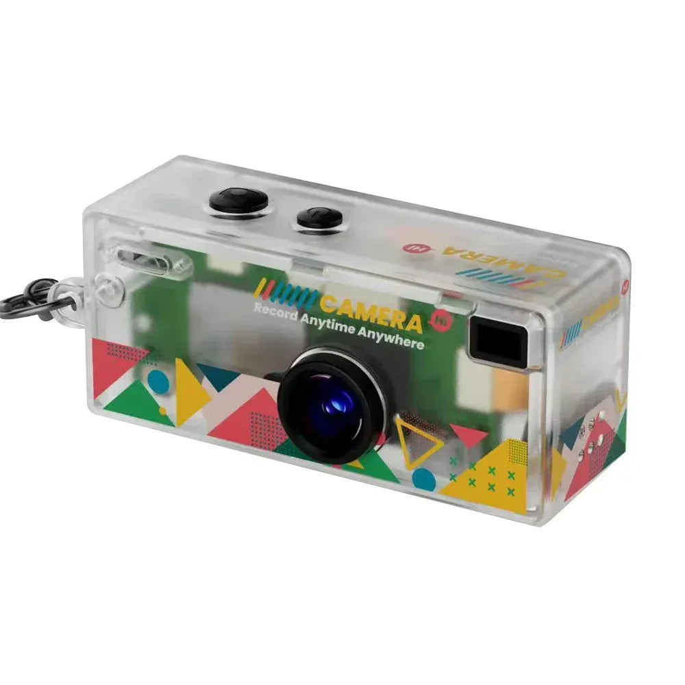Retro mini kamera nøglering med 1080p HD optagelse