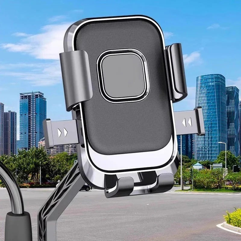 Vibrationsdæmpende telefonholder til cykel og motorcykel