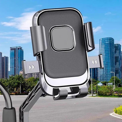 Vibrationsdæmpende telefonholder til cykel og motorcykel