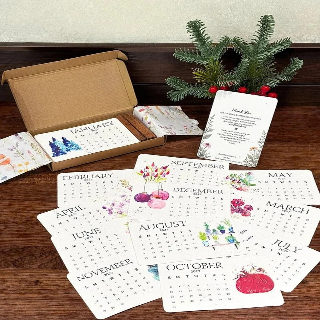 Plantbar frøkalender 2027