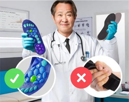 Medivital magnetiske akupressur-indlægssåler