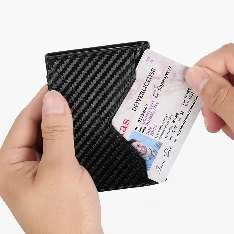 Slank herrepung med RFID-beskyttelse