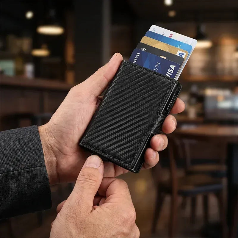 Slank herrepung med RFID-beskyttelse