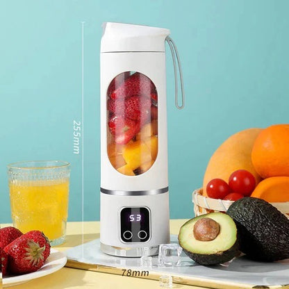 Trådløs bærbar blender til juice og smoothies