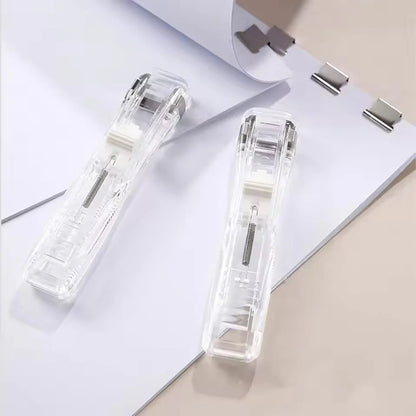 Bindeclypsmaskine med 50 clips
