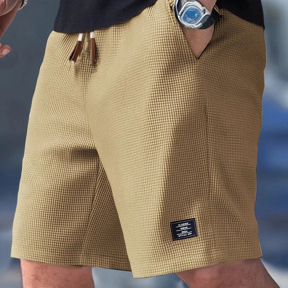 Herre sommershorts med elastisk talje