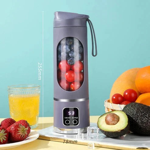 Trådløs bærbar blender til juice og smoothies