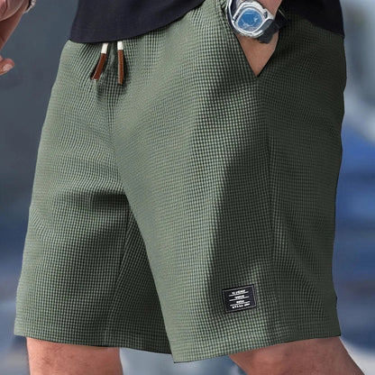 Herre sommershorts med elastisk talje
