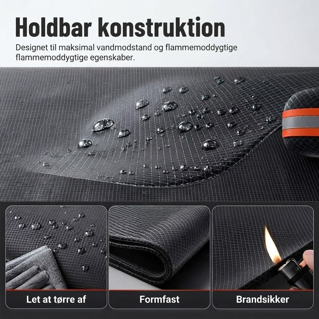 Magnetisk vandtæt forrudebeskytter mod sol og sne