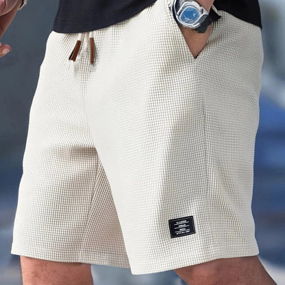 Herre sommershorts med elastisk talje