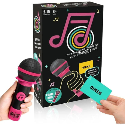 Music Mic Game-selskabsspil med mikrofon