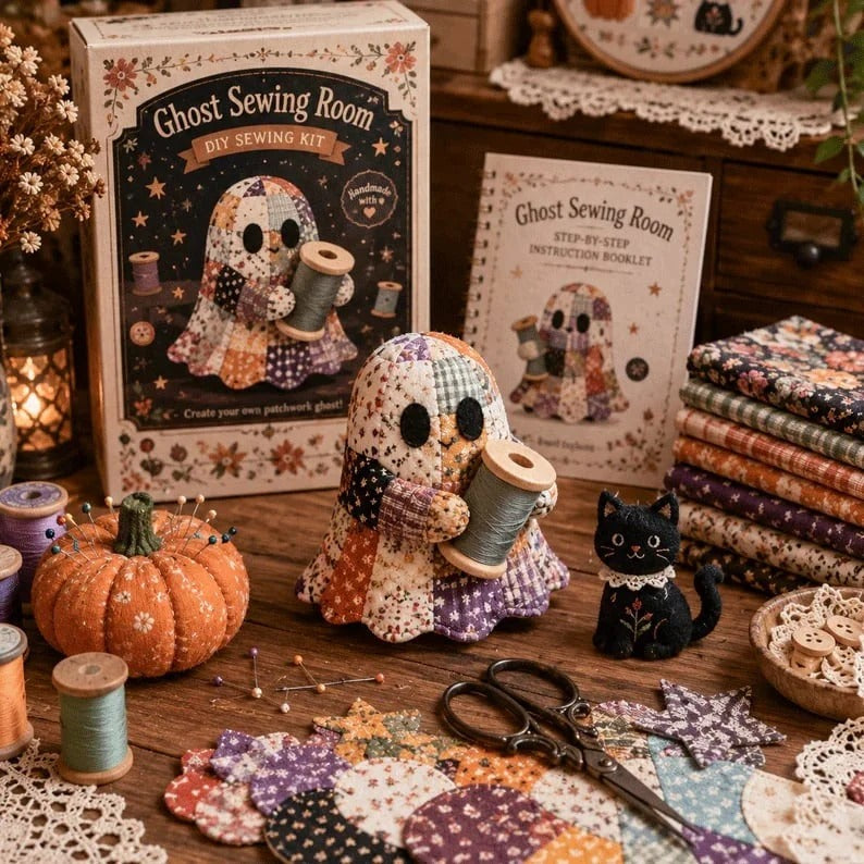 Halloween-spøgelse sysæt