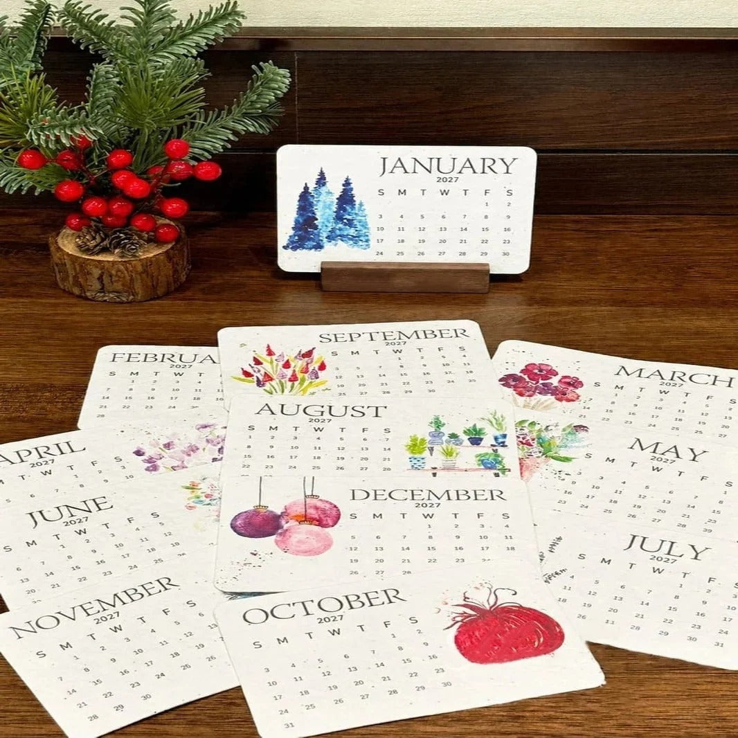 Plantbar frøkalender 2027