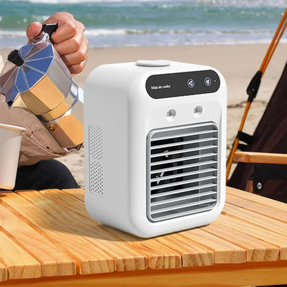 Bærbar 3-i-1 airconditioner med trådløs køling og frisk luft