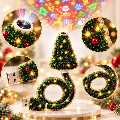 JulGlow HD USB-juleprojektor