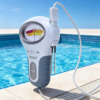 Digital swimmingpool-tester til pH og klor
