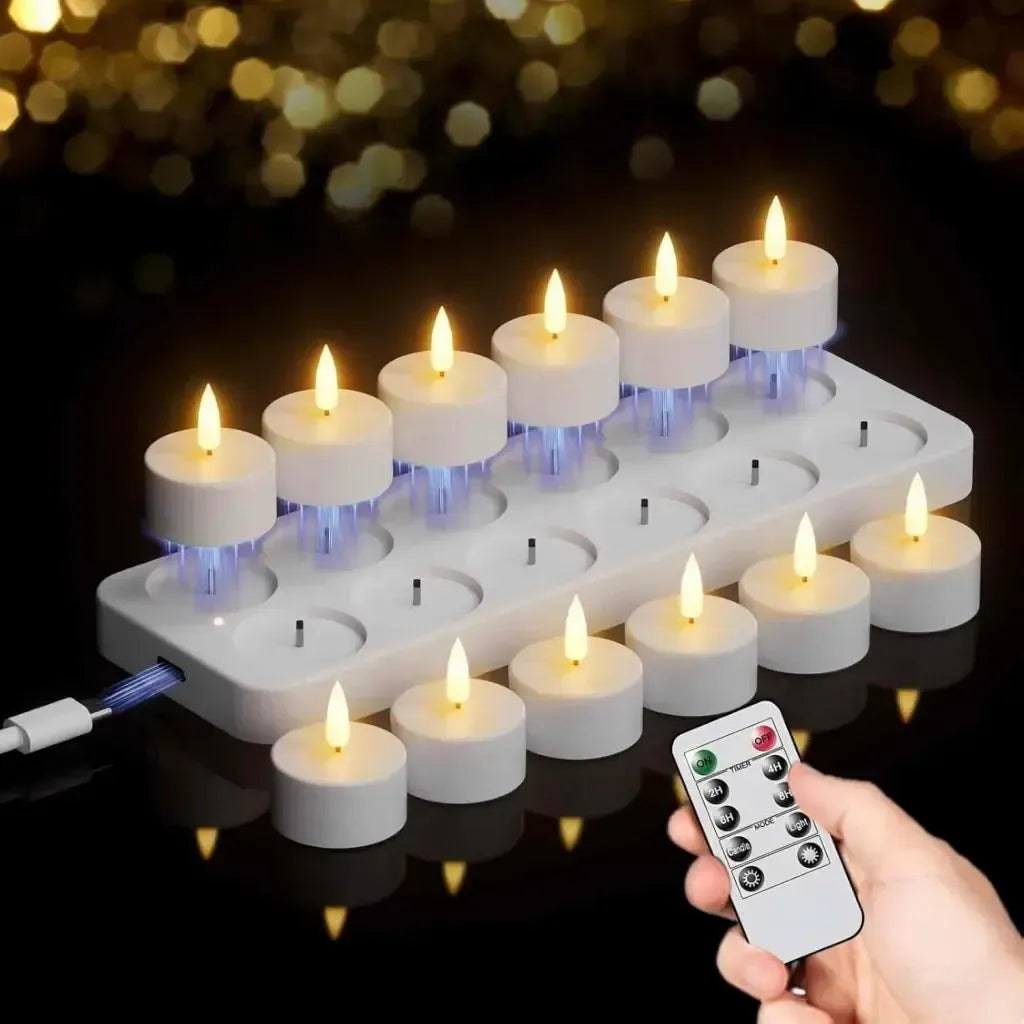 Genopladelige LED-lys