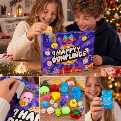 Stor squishy-adventskalender 2026