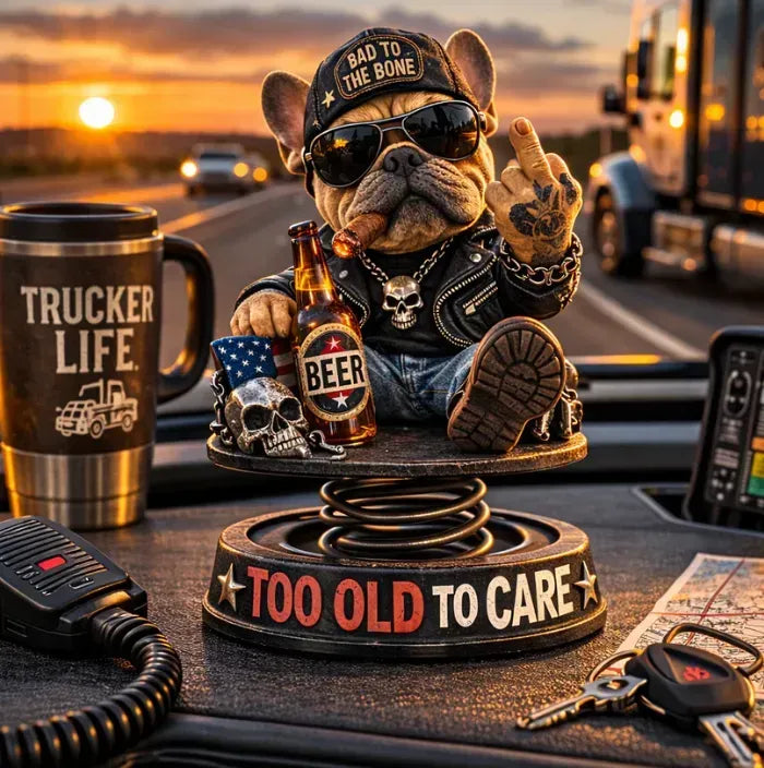 Bulldog bildekoration