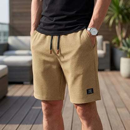 Herre sommershorts med elastisk talje