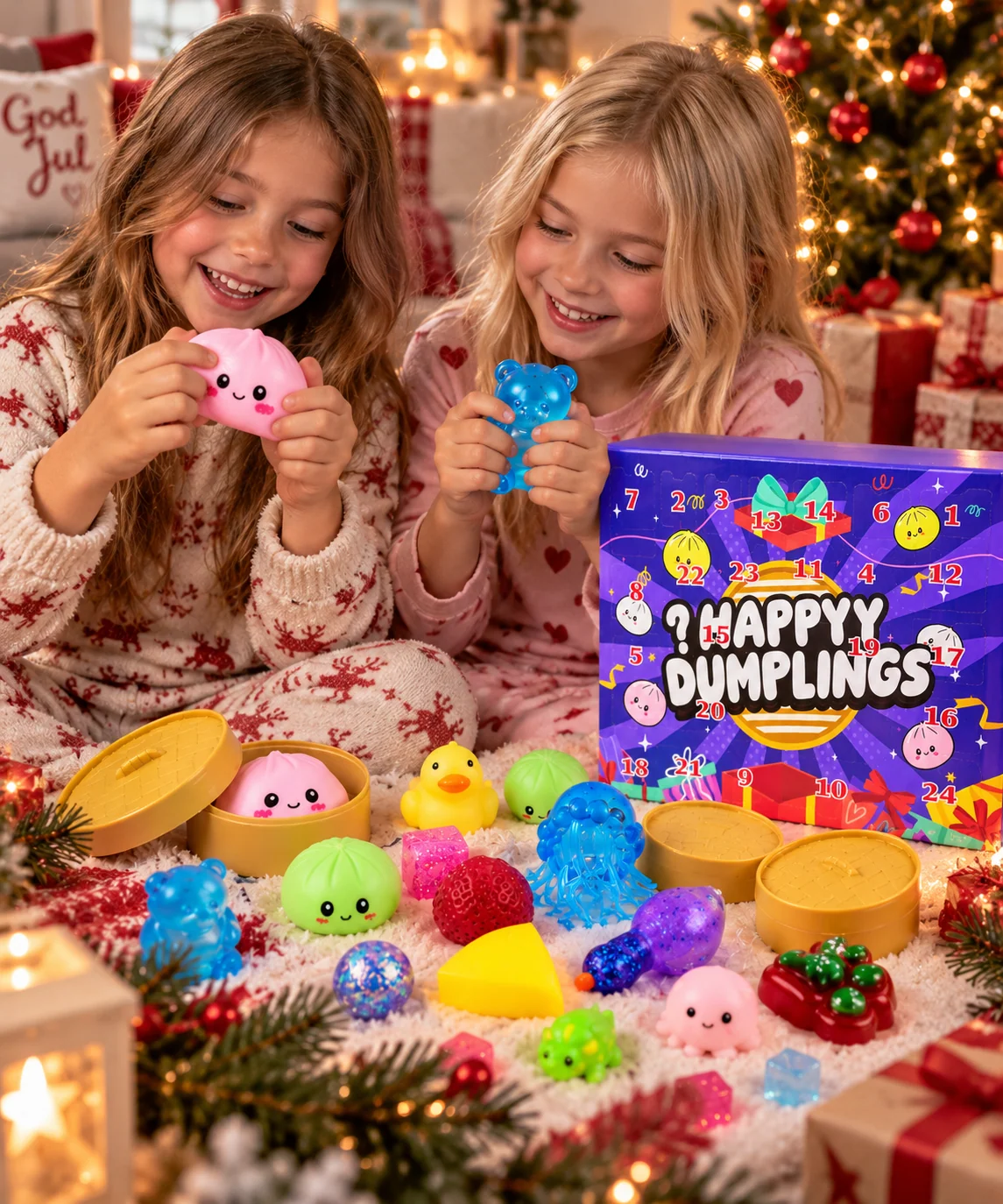 Stor squishy-adventskalender 2026