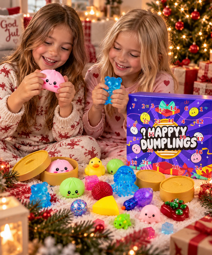 Stor squishy-adventskalender 2026