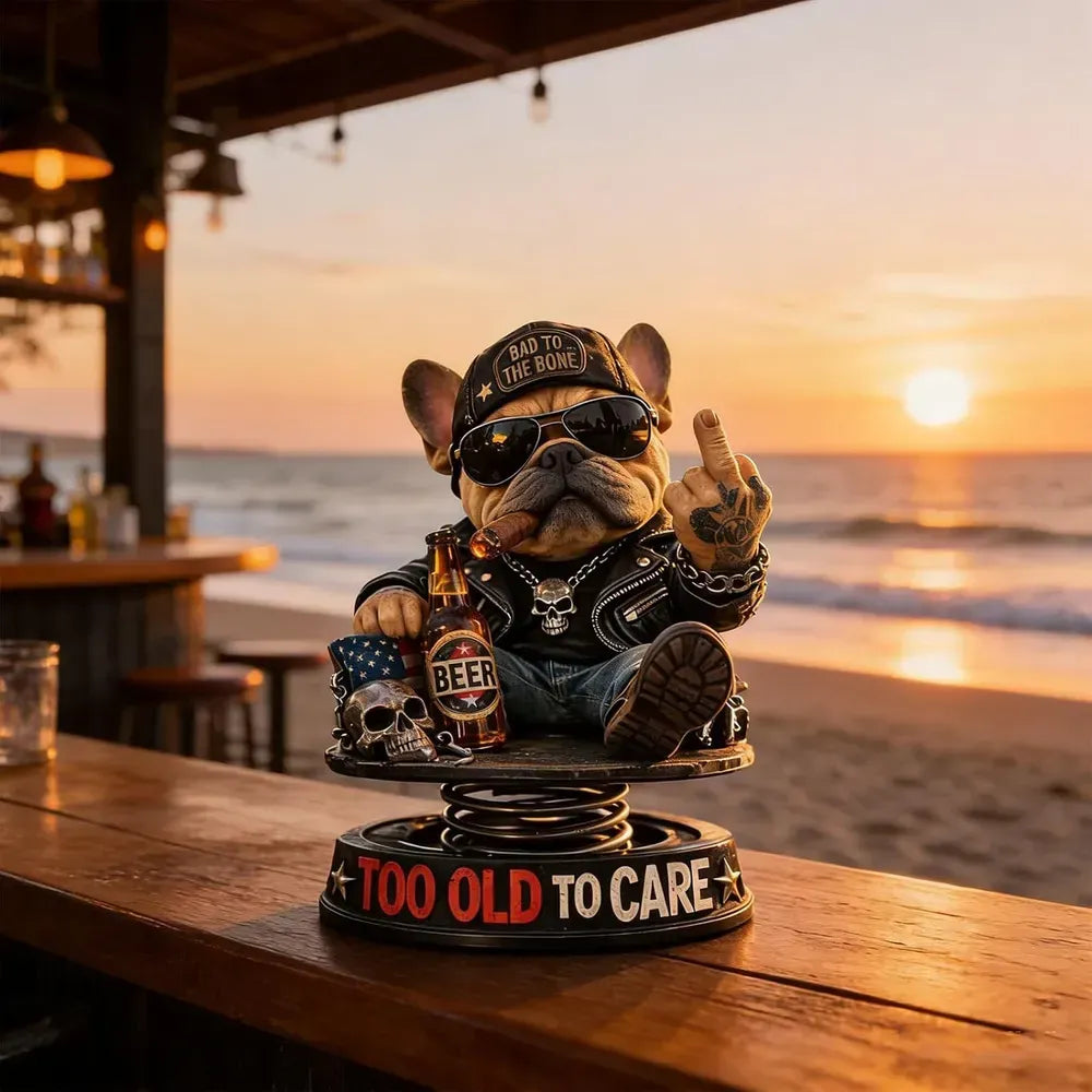 Bulldog bildekoration