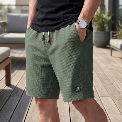 Herre sommershorts med elastisk talje