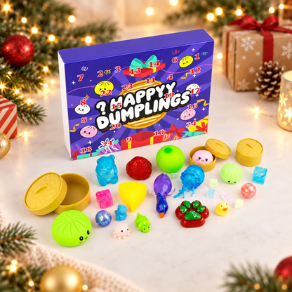 Stor squishy-adventskalender 2026