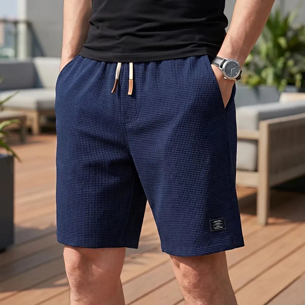 Herre sommershorts med elastisk talje