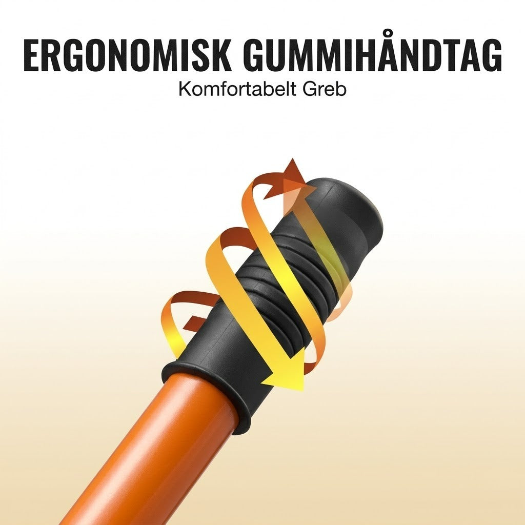 Justerbar stammeløfter i kulstofstål 118 cm