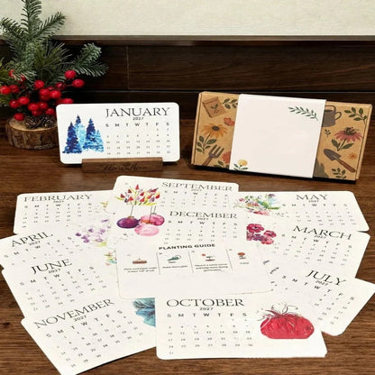 Plantbar frøkalender 2027