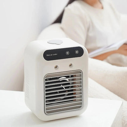 Bærbar 3-i-1 airconditioner med trådløs køling og frisk luft